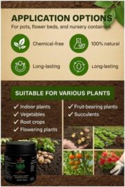 Soil Activator 100 gm Pack of 1 | Organic Soil Conditioner & Root Growth Booster for Plants - Image 4