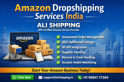 Amazon Dropshipping Services India by ALI SHIPPING – SPN Certified Amazon Account Management & Automation Provider