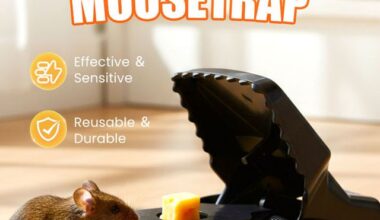 Reusable Mousetrap with High Sensitive Trigger